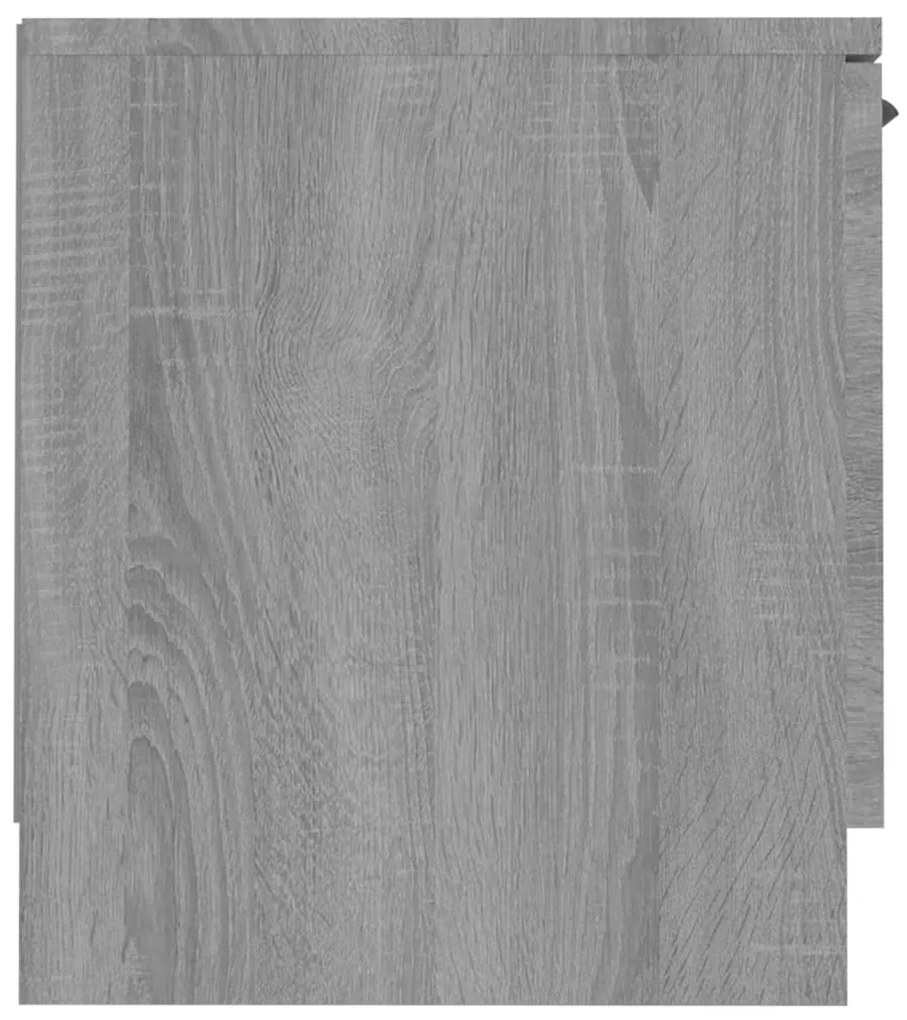 Móvel de TV 140x35x40 cm derivados de madeira cinzento sonoma