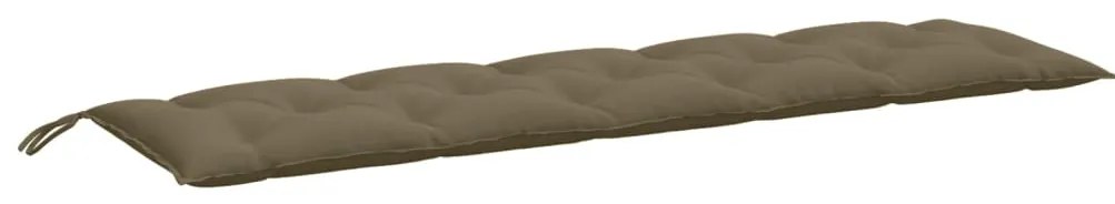 Almofadões banco jardim 2pcs 180x50x7 cm mesclado tecido