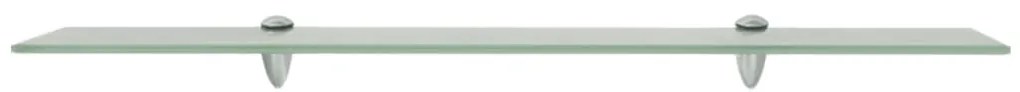 Prateleiras flutuantes 2 pcs vidro 80x10 cm 8 mm