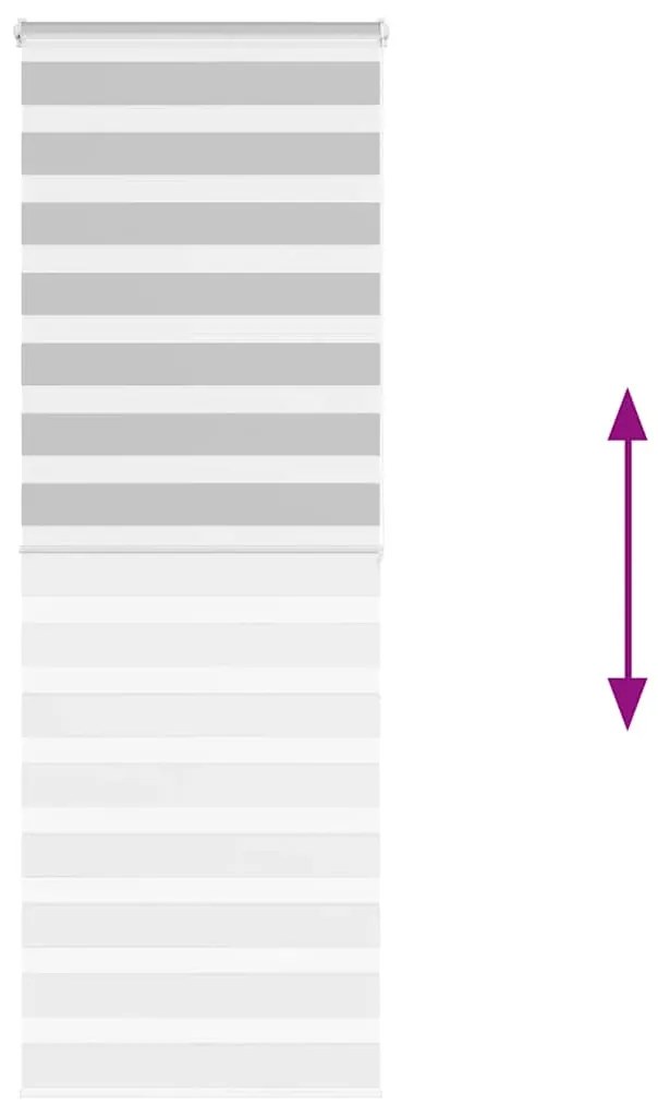 Cortina de zebra 90x200 cm largura do tecido 85,9 cm poliéster