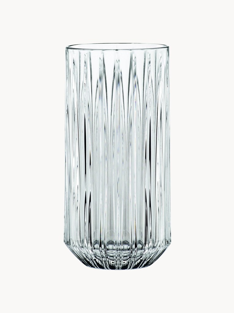 Copos altos de cristal Jules, 4 uni.