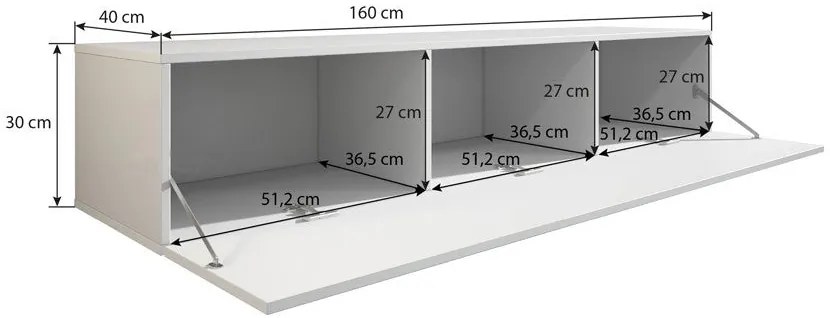 Conjunto muebles Nerea blanco modelo 2