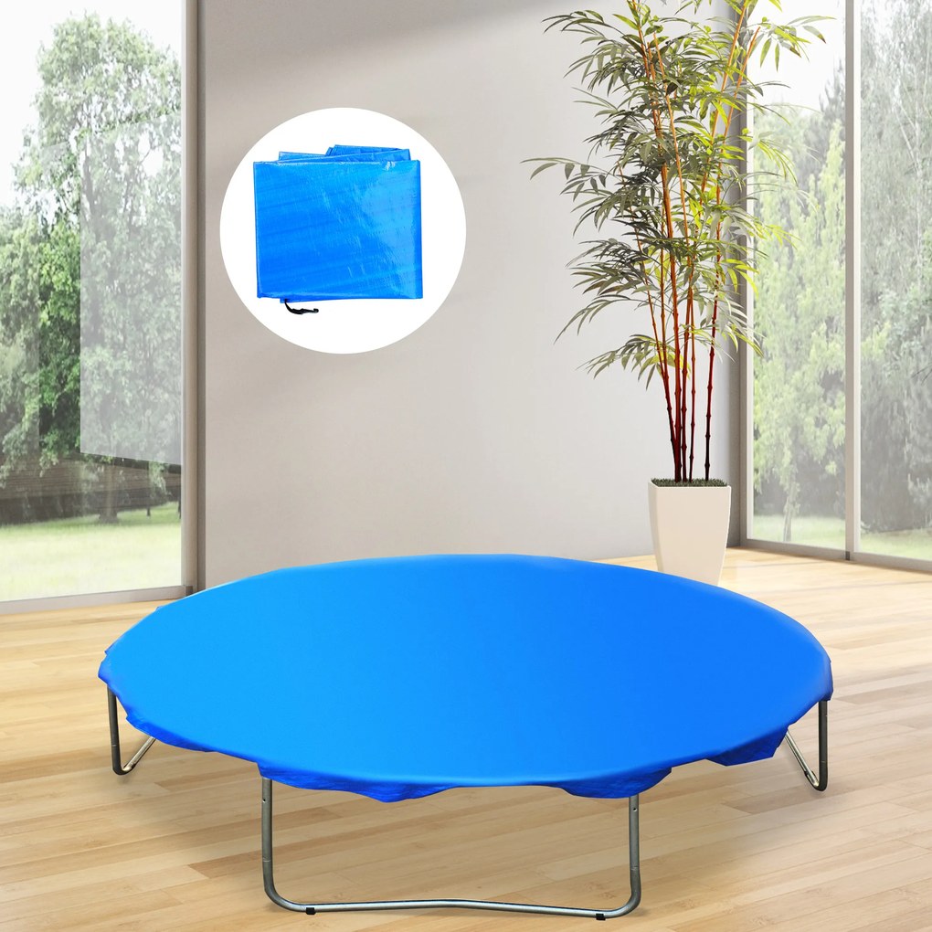 Capa de proteção impermeável para cama elástica Ø305cm Trampolin azul