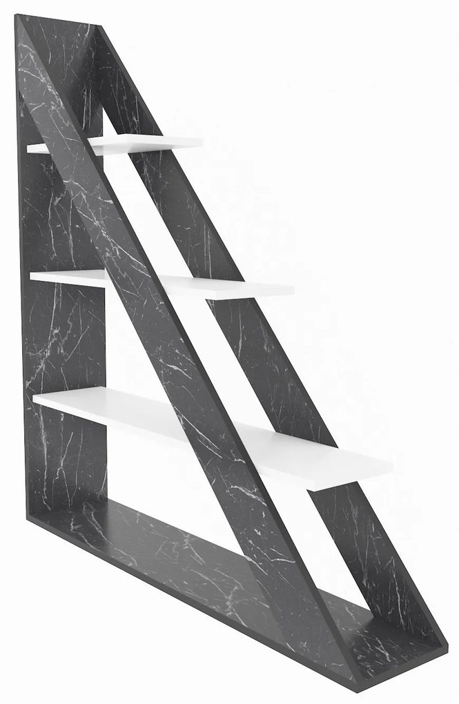 Estante Pisagor – Mármore Branco – 120x131,8x25 cm