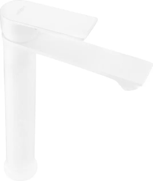 Mexen Royo torneira alta para lavatório, branca - 72210-20