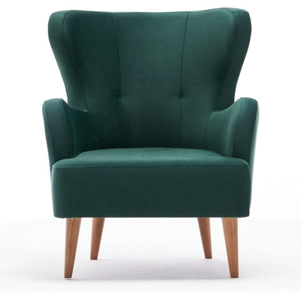 Cadeirão Karina – Verde Petróleo – 73x87x80 cm