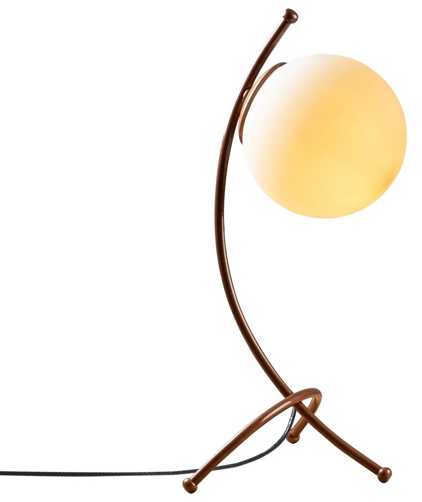 Candeeiro de Mesa Yay – Branco Vintage – 23 x 18 cm