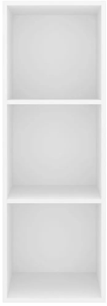 Armário de parede para TV derivados de madeira branco