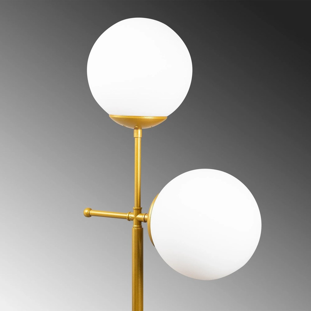 Candeeiro de Pé Mudoni – Dourado – 34 x 15 cm
