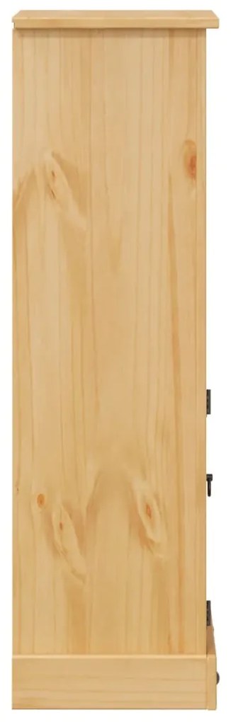 Móvel de WC Corona 45x33x110 cm madeira de pinho maciça