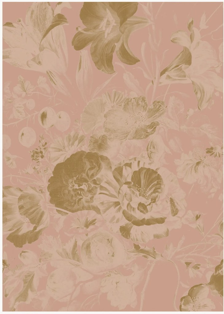 Papel de parede Gold Metallic