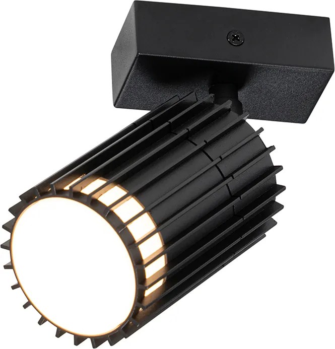 Projetores de teto exterior design preto IP44 - Boris