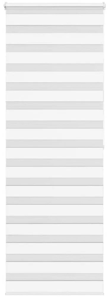vidaXL Cortina de zebra 85x200 cm largura do tecido 80,9 cm poliéster