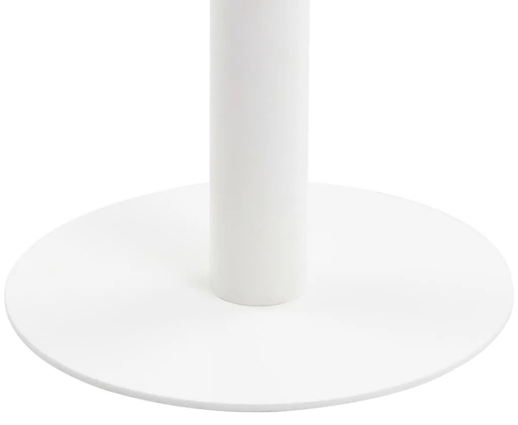 Mesa bistrô 50 cm MDF castanho-claro