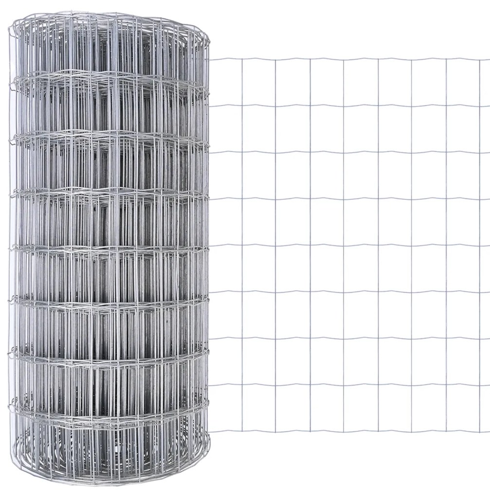 Cerca Euro da com 13 Postes 0,4x25 m Aço Galvanizado