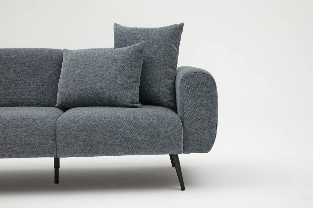 Sofá de 2 Lugares Side – Antracite – 171x77x82 cm