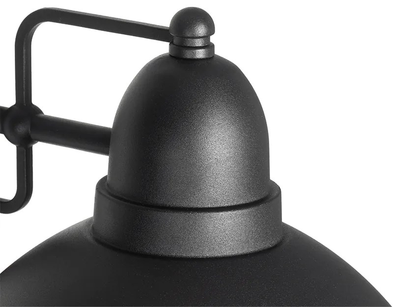 Bollard exterior moderno preto 100 cm IP44 - Marcel Moderno