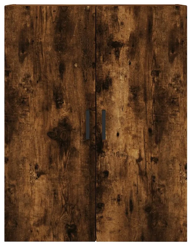 Armários de parede 2 pcs 69,5x34x90 cm carvalho fumado