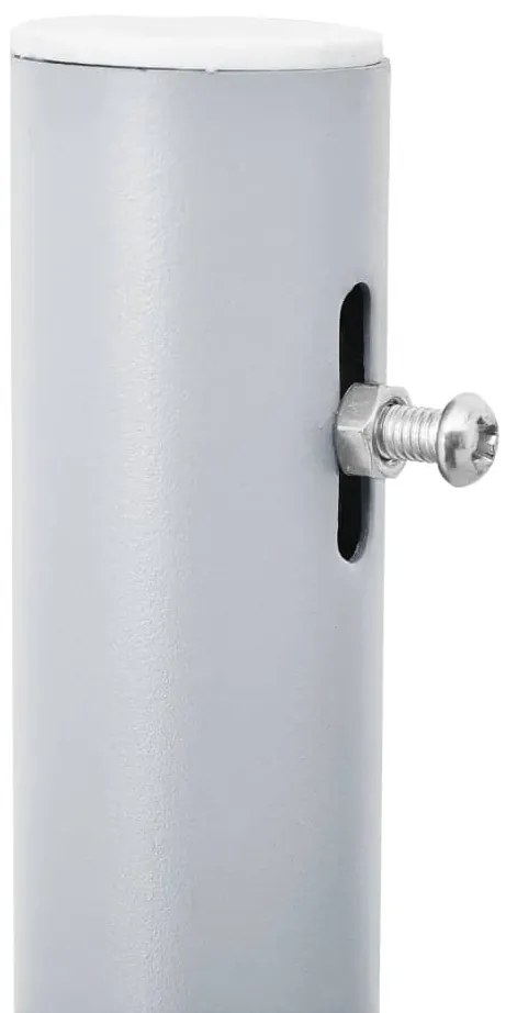 Toldo lateral retrátil 160x600 cm cor creme