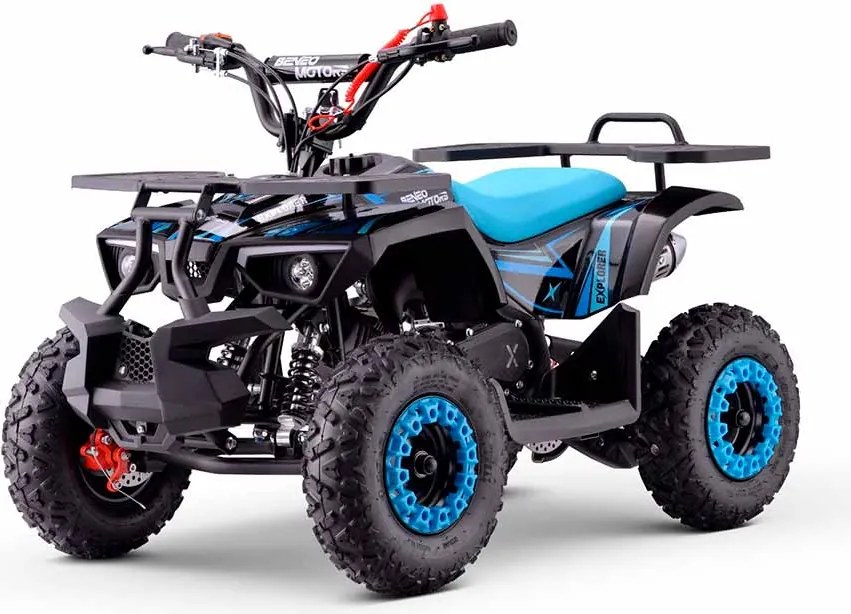 Moto 4 para crianças Gasolina 50cc ATV Explorer Azul