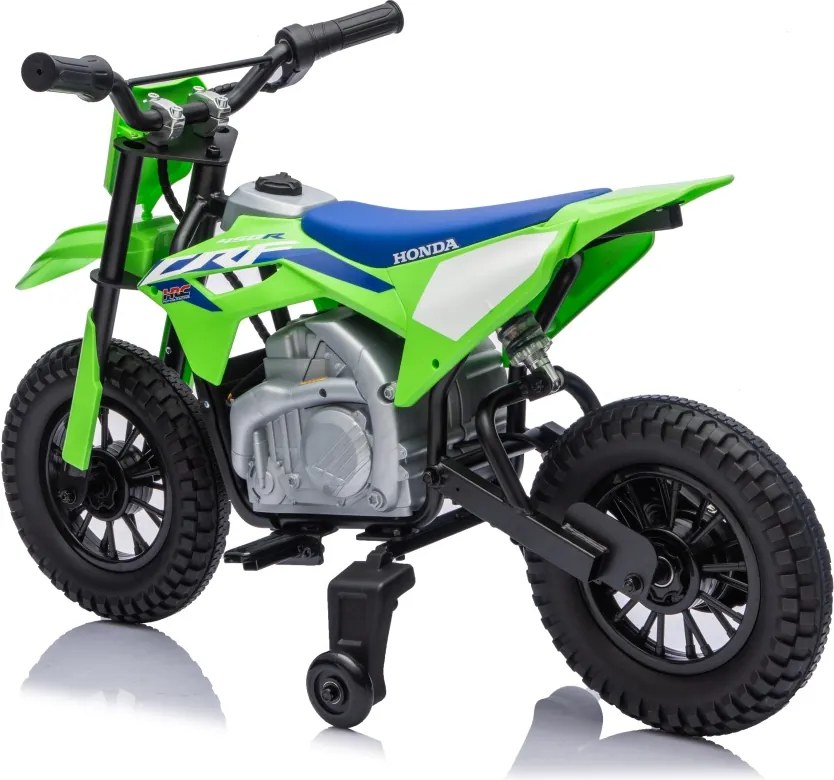 Mota eletrica bateria 12V para Crianças HONDA CFR450R Verde