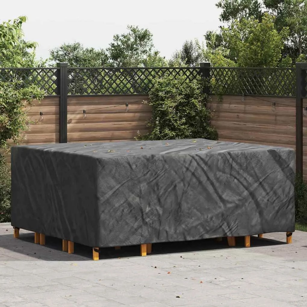 vidaXL Capa para móveis de exterior Preto 250 x 210 x 70 cm 210D