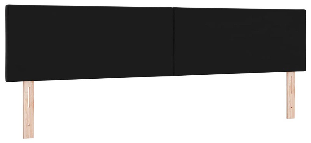 Cabeceira vidaXL Design Blocos de Diamante Preto 200 cm Veludo