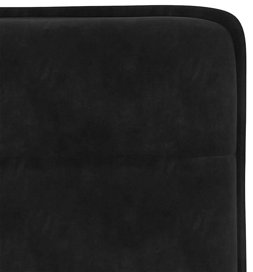 Cadeiras de jantar 2 pcs veludo preto