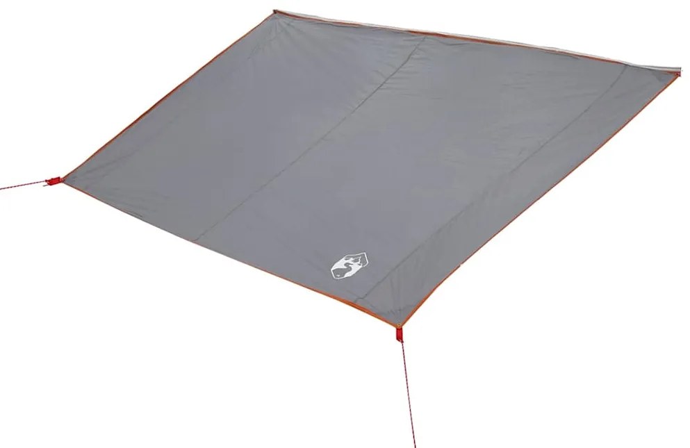Lona Resistente à Água Cinza e Laranja 300 x 240 cm