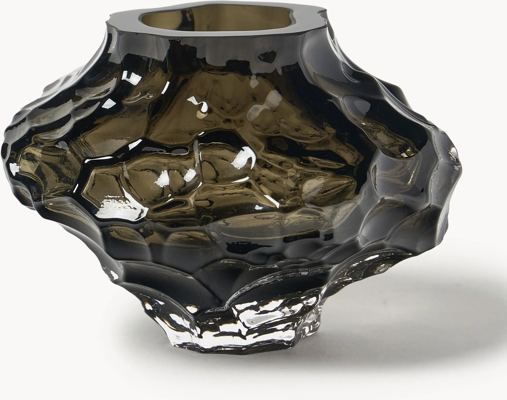 Jarra de vidro artesanal Canyon, Alt 8 cm