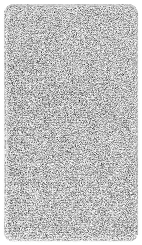 Tapete de Banho Retangular Cinzento 70x120 cm Polipropileno Antiderrap