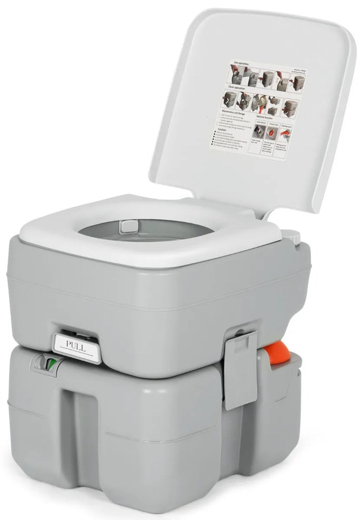 Sanita Portátil "Jötunheim" - Cinzento - 20L
