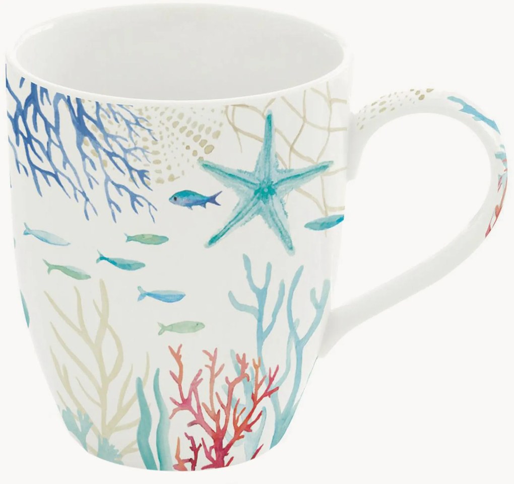 Caneca em porcelana Under The Sea