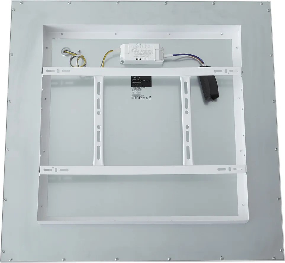 Painel LED branco quadrado com LED regulável em 3 níveis - Reeves