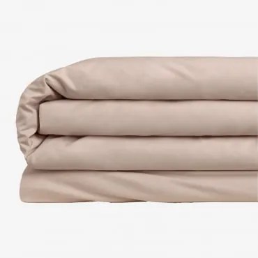 Capa De Edredão De Algodão Percal Lesia 180 Fios Maquilhagem Leve & Cama 150/160cm (240 X 220 Cm) - Sklum