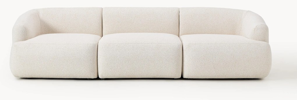 Sofá modular em bouclé Sofia (3 lugares)