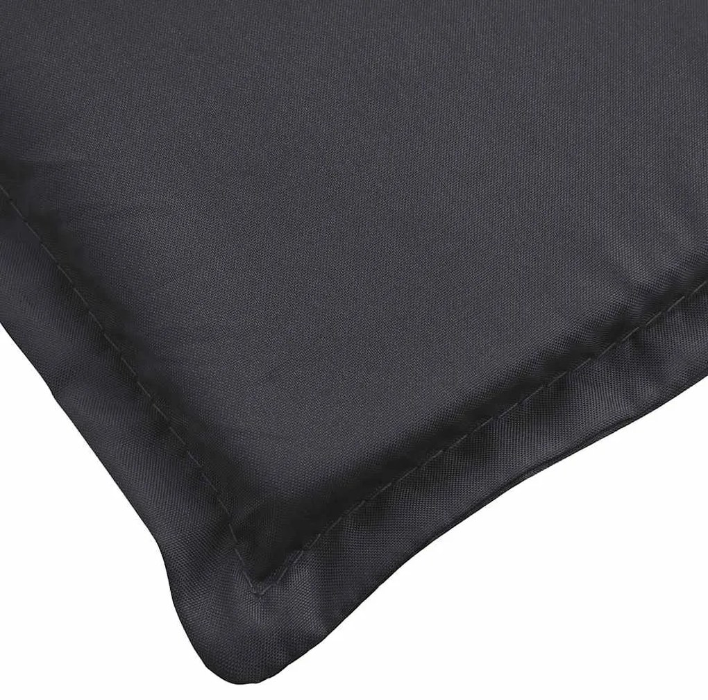 Almofadão p/ espreguiçadeira 186x58x4 cm tecido oxford preto