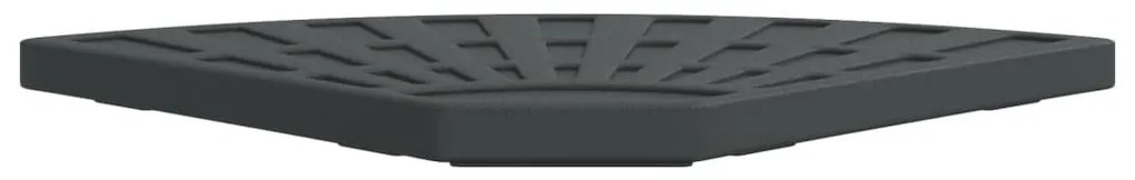 Peso com pegas p/ base de guarda-sol de suporte cruzado 14 kg