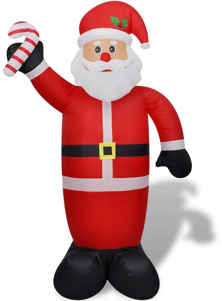 242358 vidaXL Pai Natal insuflável 240 cm