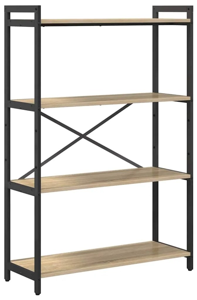 Estante Carvalho sonoma 80 x 30 x 118 cm Aglomerado