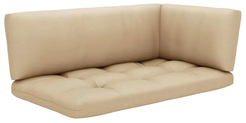 6 pcs conj. lounge paletes c/ almofadões pinho impregnado preto