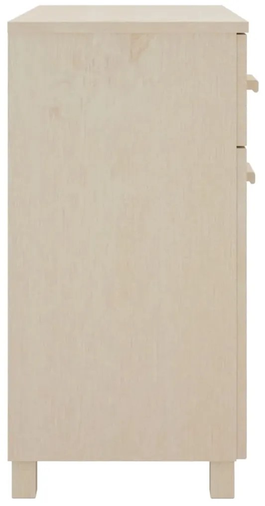 Aparador HAMAR 79x40x80 cm pinho maciço castanho-mel