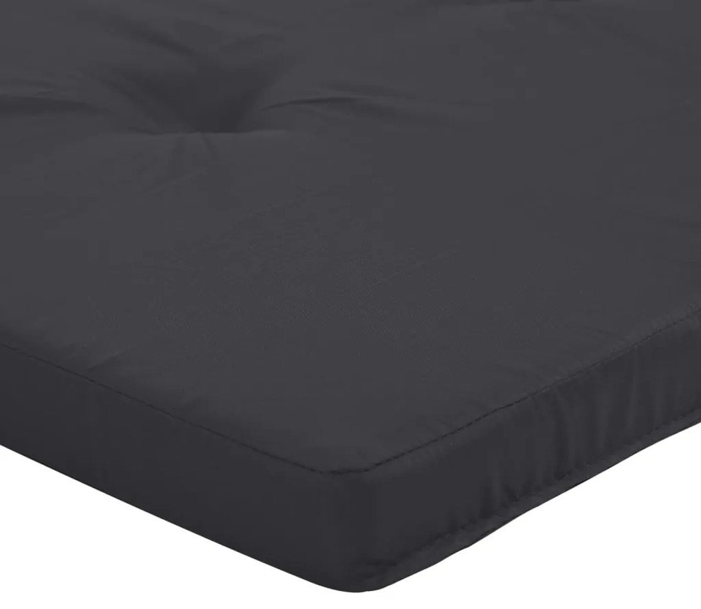 Almofadões p/ cadeira adirondack 2 pcs tecido oxford preto