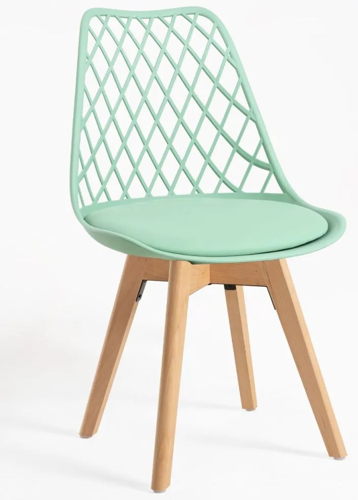 Pack 6 Cadeiras Mima - Verde Jade