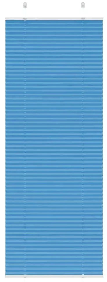 Azul Plissada Cega 70x200 cm Largura Tecido 69,4 cm Poliéster