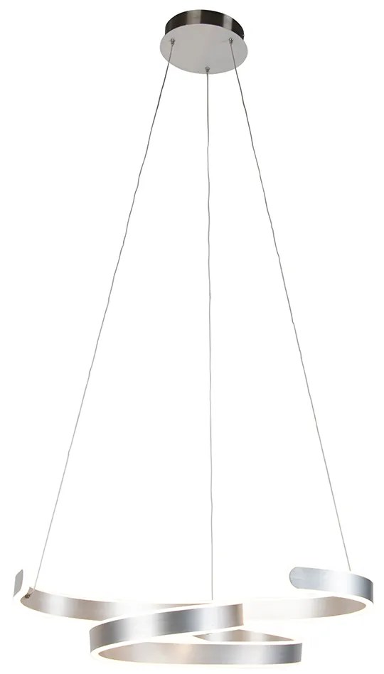 Candeeiro de suspensão design em aço com LED regulável em 3 níveis - Frank Design