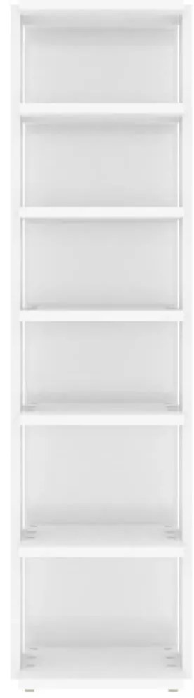 Sapateira 27,5x27x102 cm derivados de madeira branco brilhante