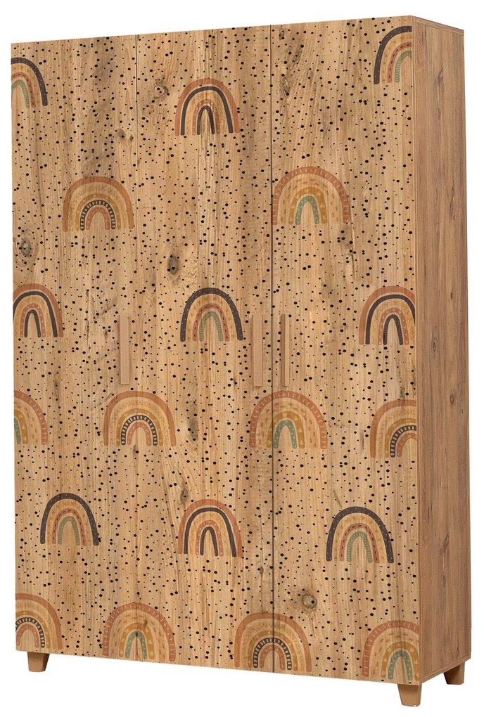 Roupeiro Leva Hedera – Pinho Atlântico – 120x189x48 cm