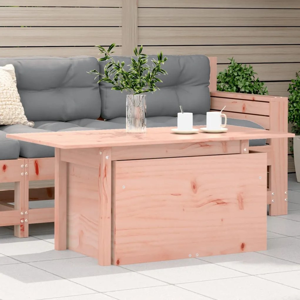 vidaXL Mesa de jardim 100x50x75 cm madeira de douglas maciça