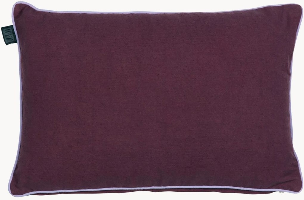 Almofada de algodão com rebordo Lively